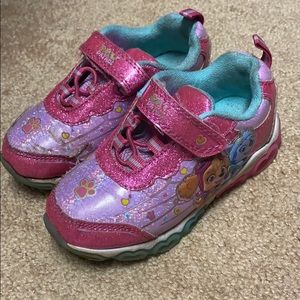Paw patrol size 8 toddler shoes